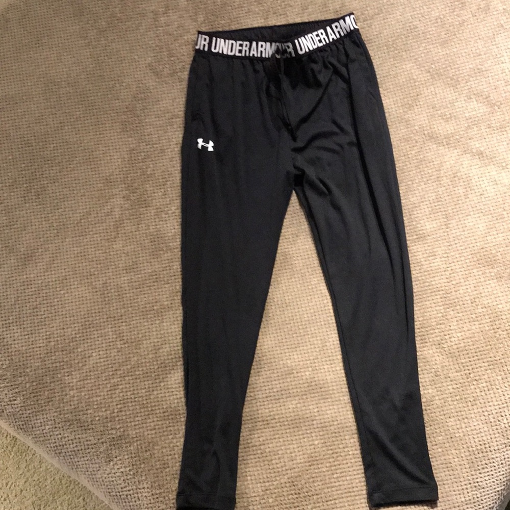 Under Armour track pants girls sz YMD/JM/M